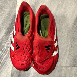 Adidas Kids Red/Orange Predators